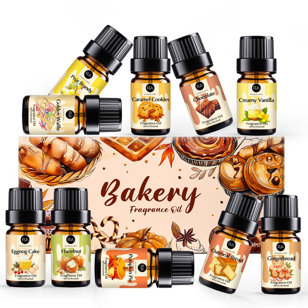 Eggnog Cake fragrance oil bottle – Bakery Essential Oils Set
