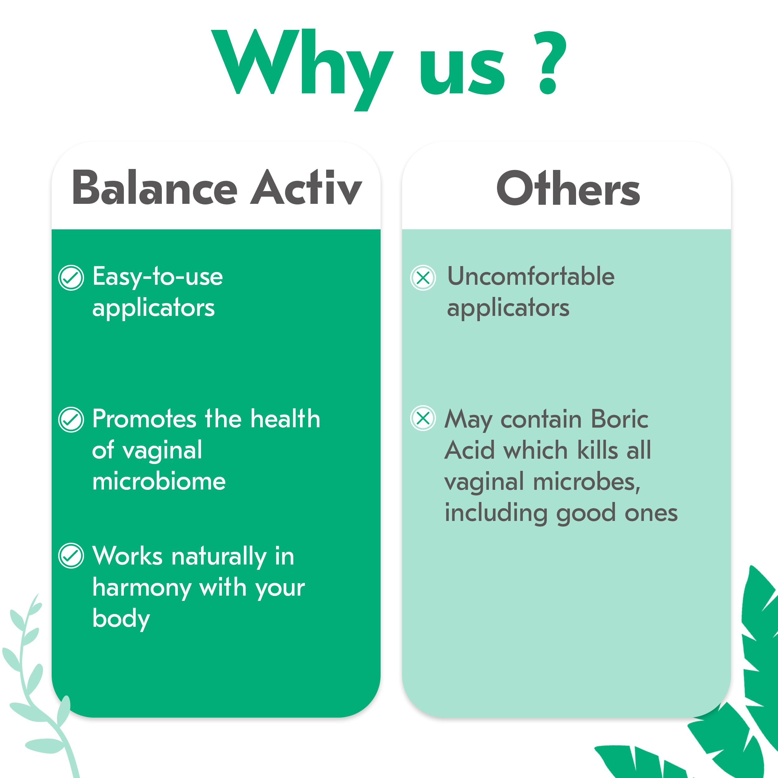 Balance Activ Odor Relief glycogen focus near ingredients illustration signals natural support.