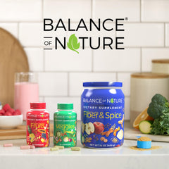 Balance of Nature bundle image highlighting savings on a complete wellness routine
