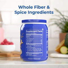 Balance of Nature Fiber & Spice flax seed image highlighting plant-based texture