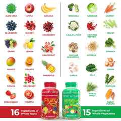 Closeup of Balance of Nature ingredients highlighting natural powders in capsules