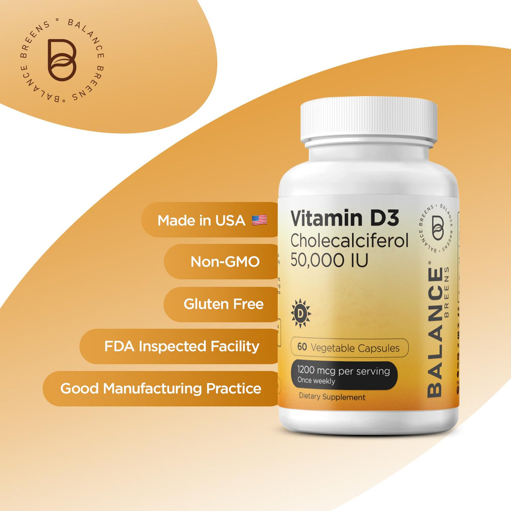 Made in USA GMP-certified facility for Balancebreens Vitamin D3