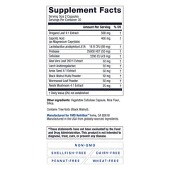 Digestive enzymes ingredient graphic