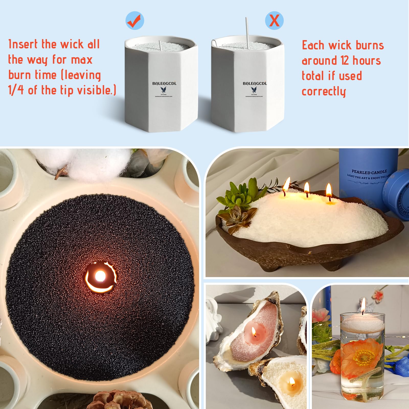 BALEAGCDL Monsoon Wood Pearled Candle gift-ready packaging suits celebrations.