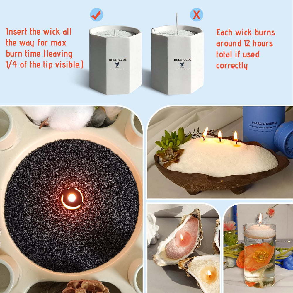 BALEAGCDL Monsoon Wood Pearled Candle gift-ready packaging suits celebrations.