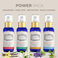 Gift set in linen bag packaging