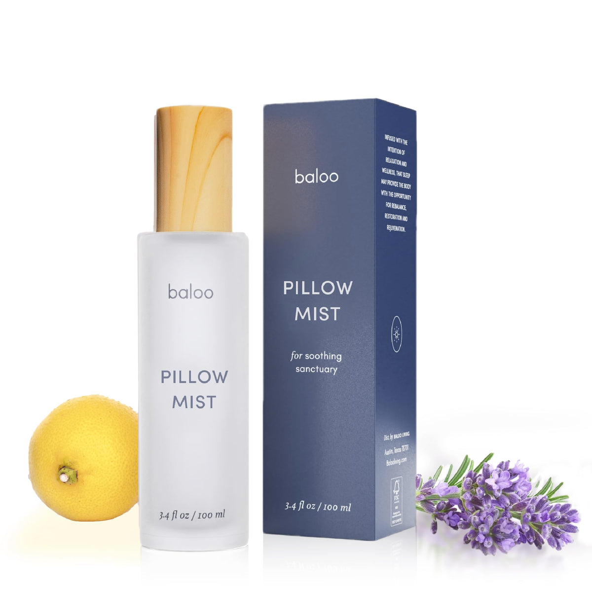 Baloo Pillow Mist 100ml bottle