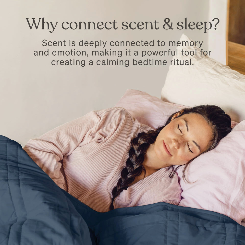 Baloo Pillow Mist spritzed on a pillow for calming sleep