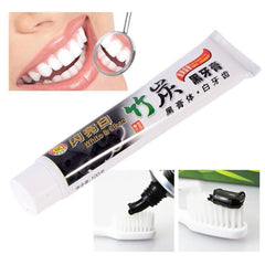 Packaging for Bamboo Charcoal Toothpaste Whitening Formula