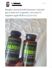 Bamboo tea rich in silica for daily beauty