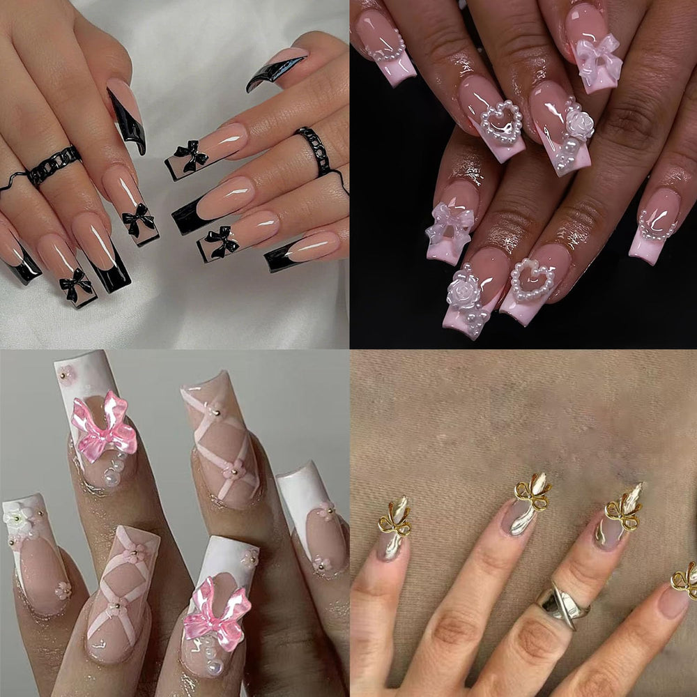 BANA ART Easy to apply, durable, wear-resistant bow charms.