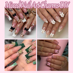 BANA ART mixed-styles decorations inspire creative nail art ideas.