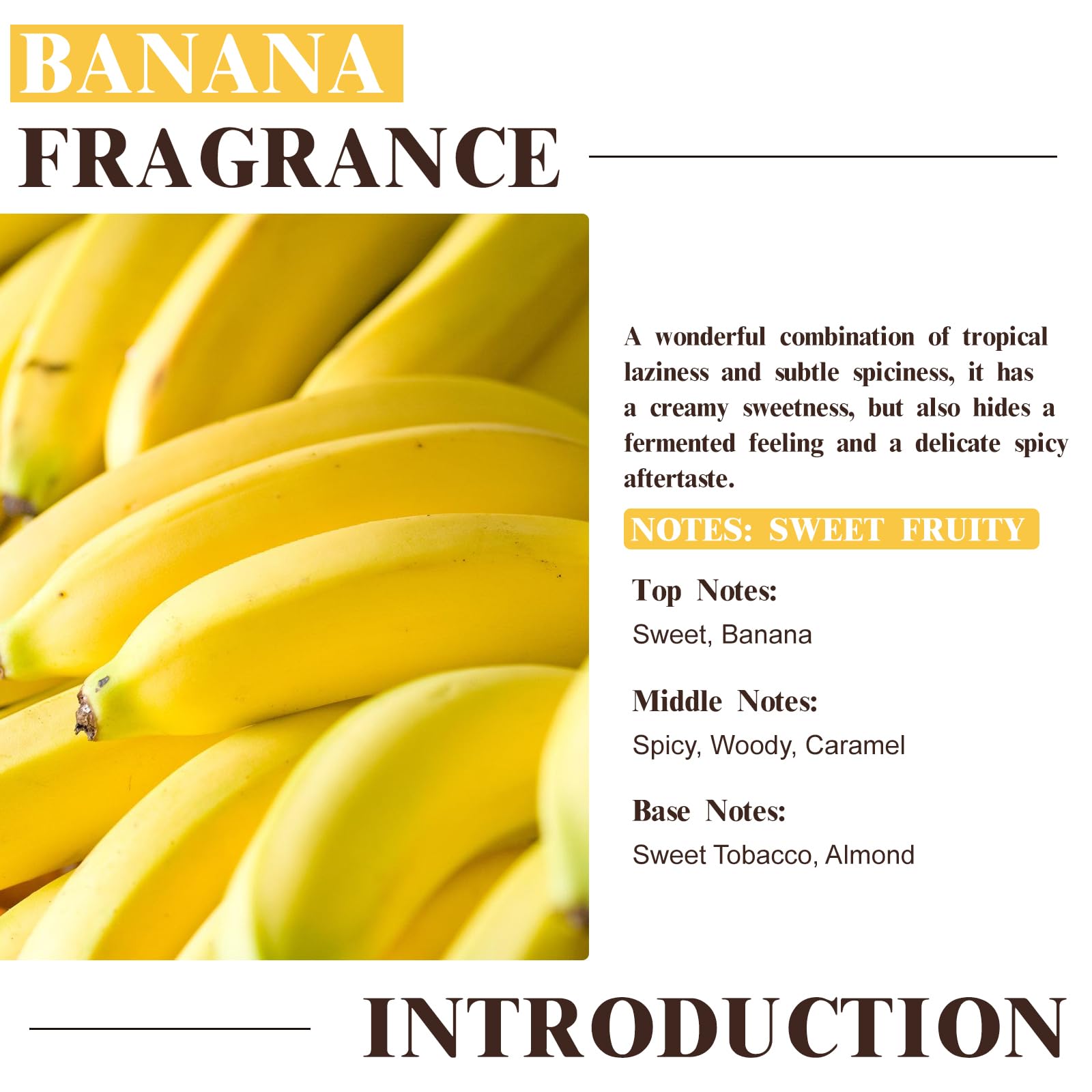 Banana fragrance oil for candle making (60ml)