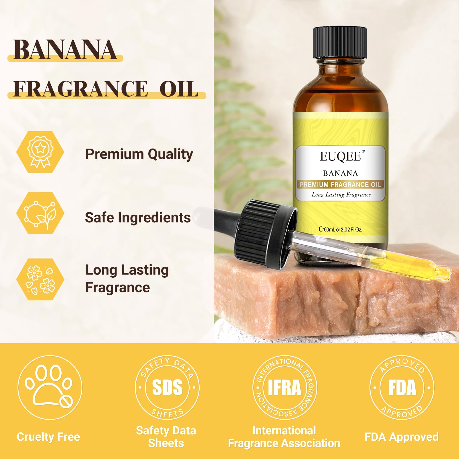 Banana fragrance oil suitable for diffusers