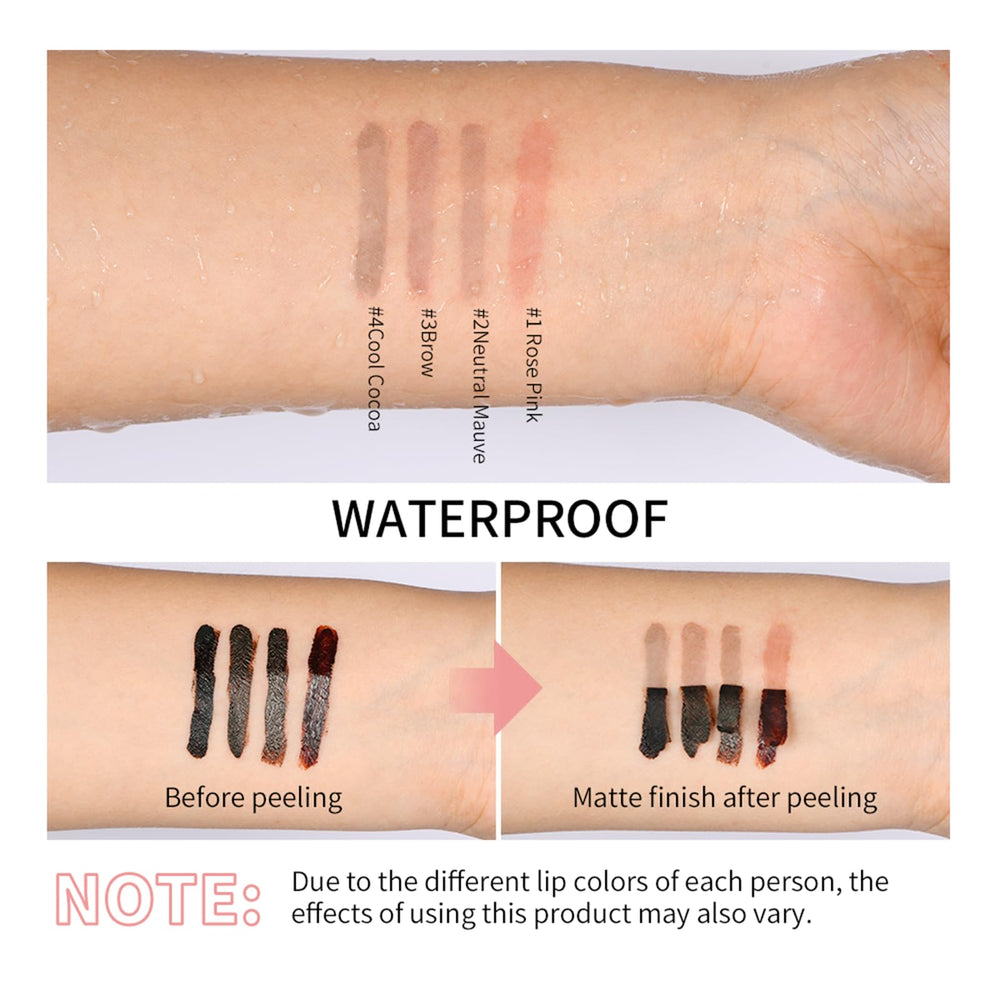 Bangfeng waterproof lip liner stain endures sweat and rain without smudging.