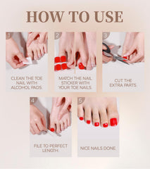 Banmagately included prep pads and tools simplify nail prep before application.
