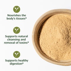 Dried amla fruit used to make Banyan Amla Powder