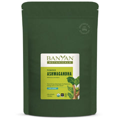 Banyan Botanicals Ashwagandha Powder 1lb front view