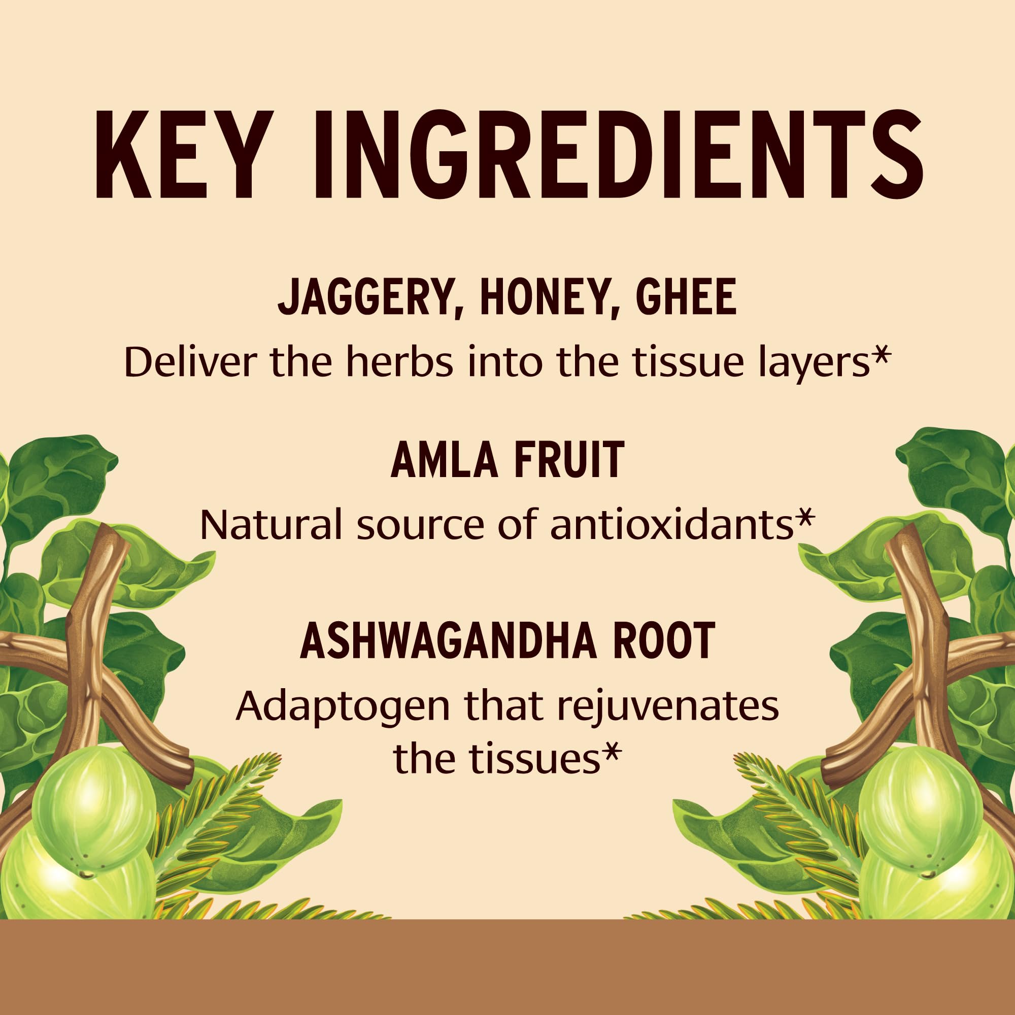 Organic raw honey, ghee, and jaggery close-up