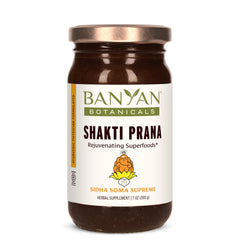 Product shot of Banyan Botanicals Shakti Prana 7.9 oz jar