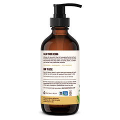 Relaxing self-massage with Banyan Botanicals Vata Massage Oil