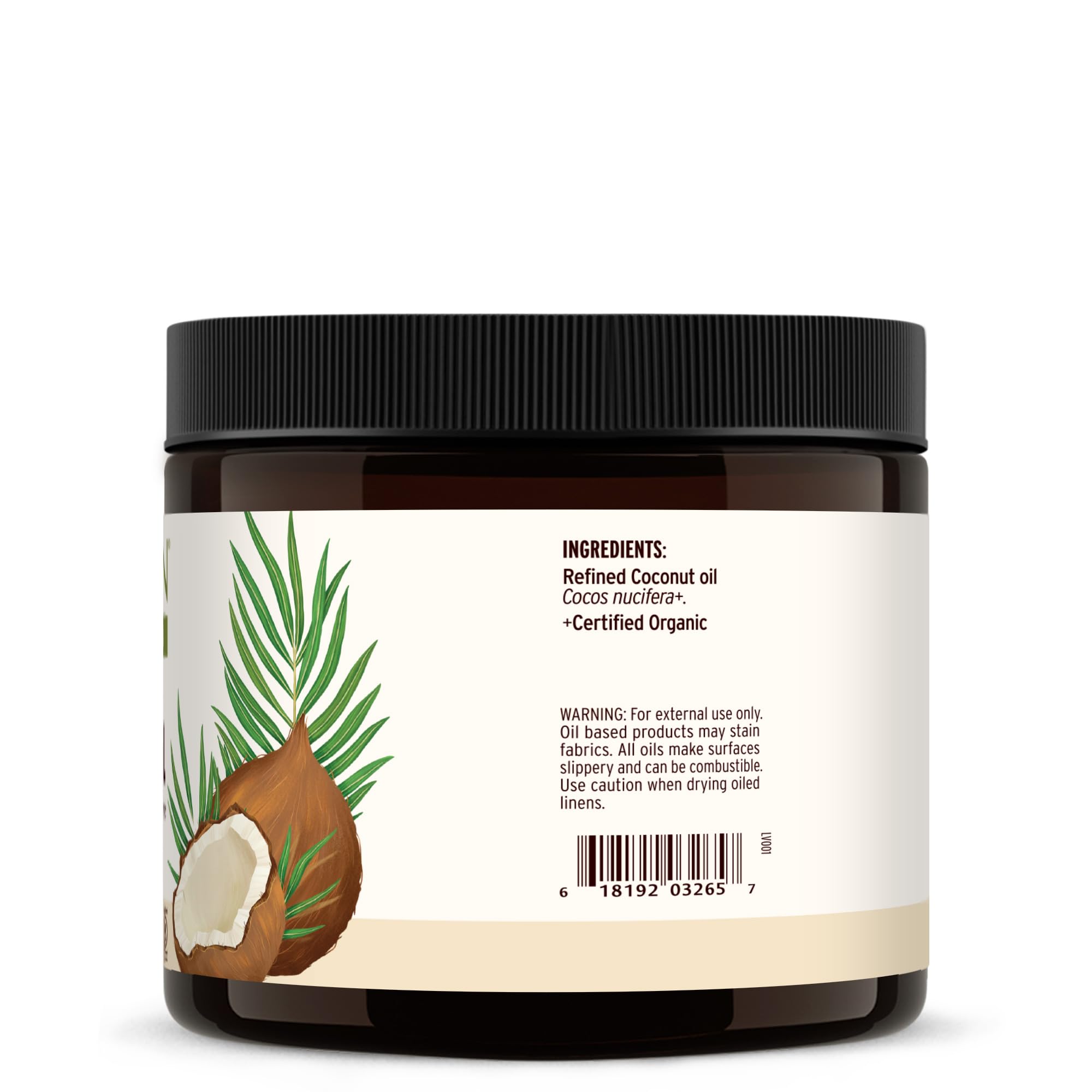Third-party tested coconut oil with Banyan guarantee