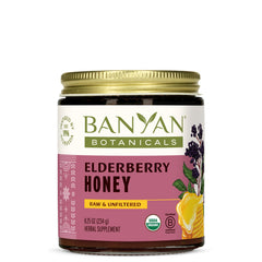 Banyan Botanicals Elderberry Honey bottle 8.25 oz