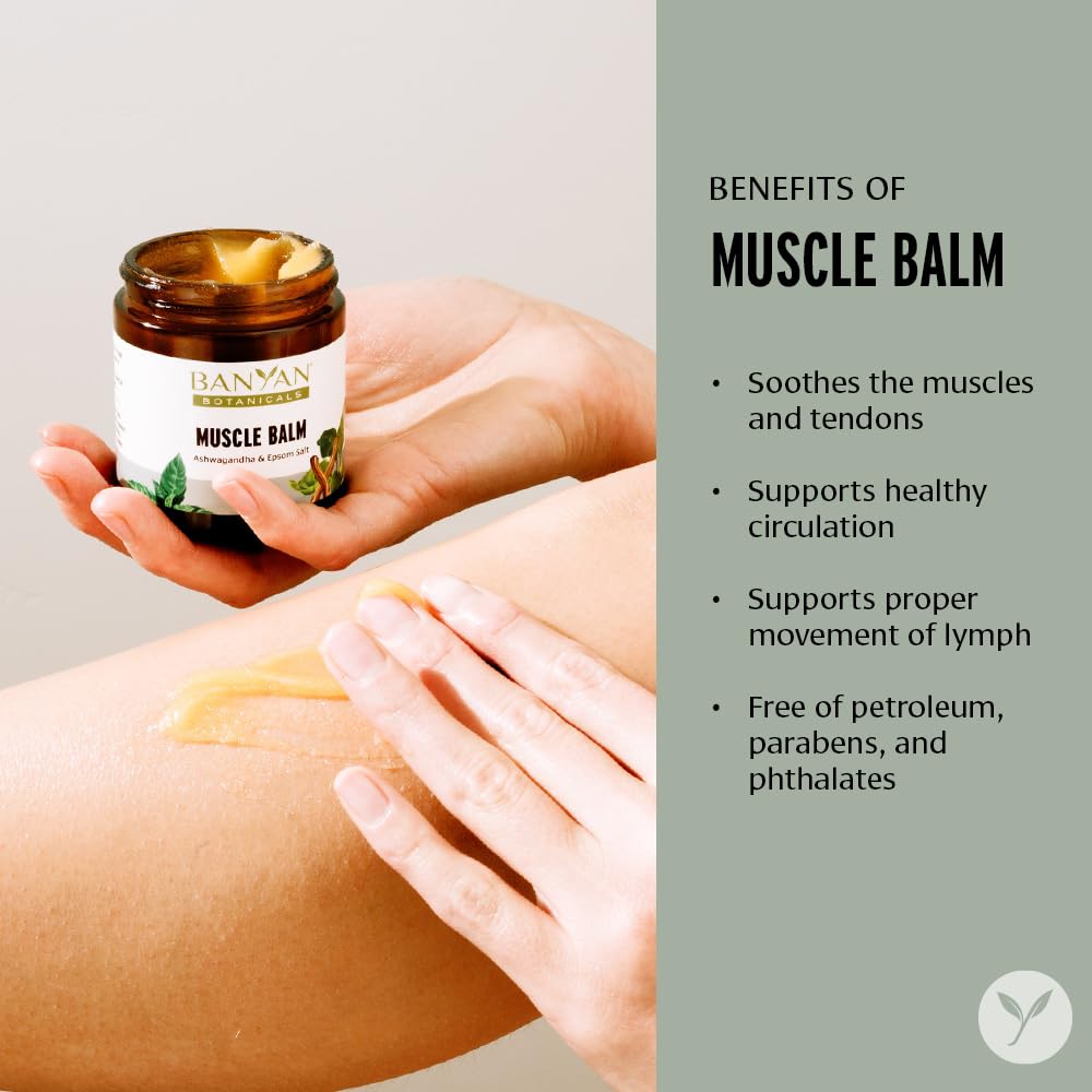 Ingredients list for Banyan Botanicals Muscle Balm
