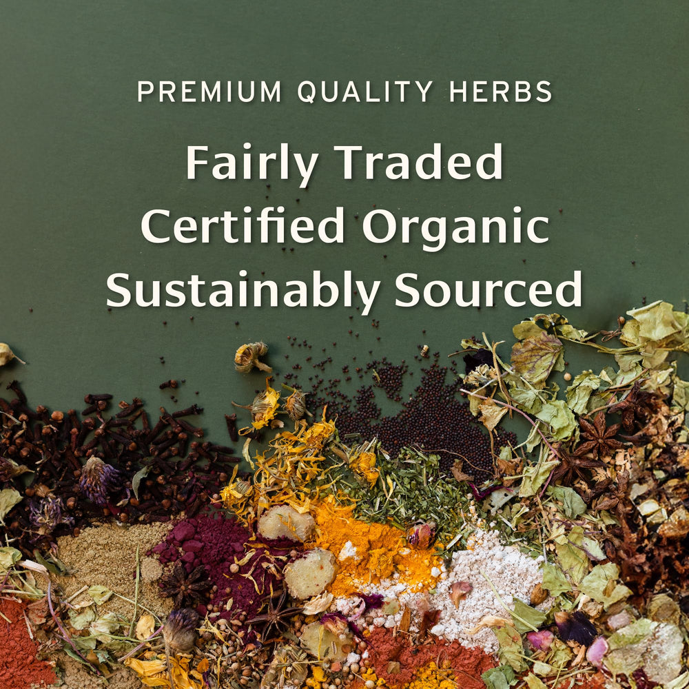 Third-party tested seal on Triphala Powder