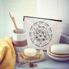 Baobeily You Are Amazing bag verse print detail ideal for daily motivation.
