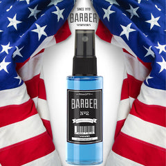 Barber Marmara No2 Series flat lay packaging, clean presentation