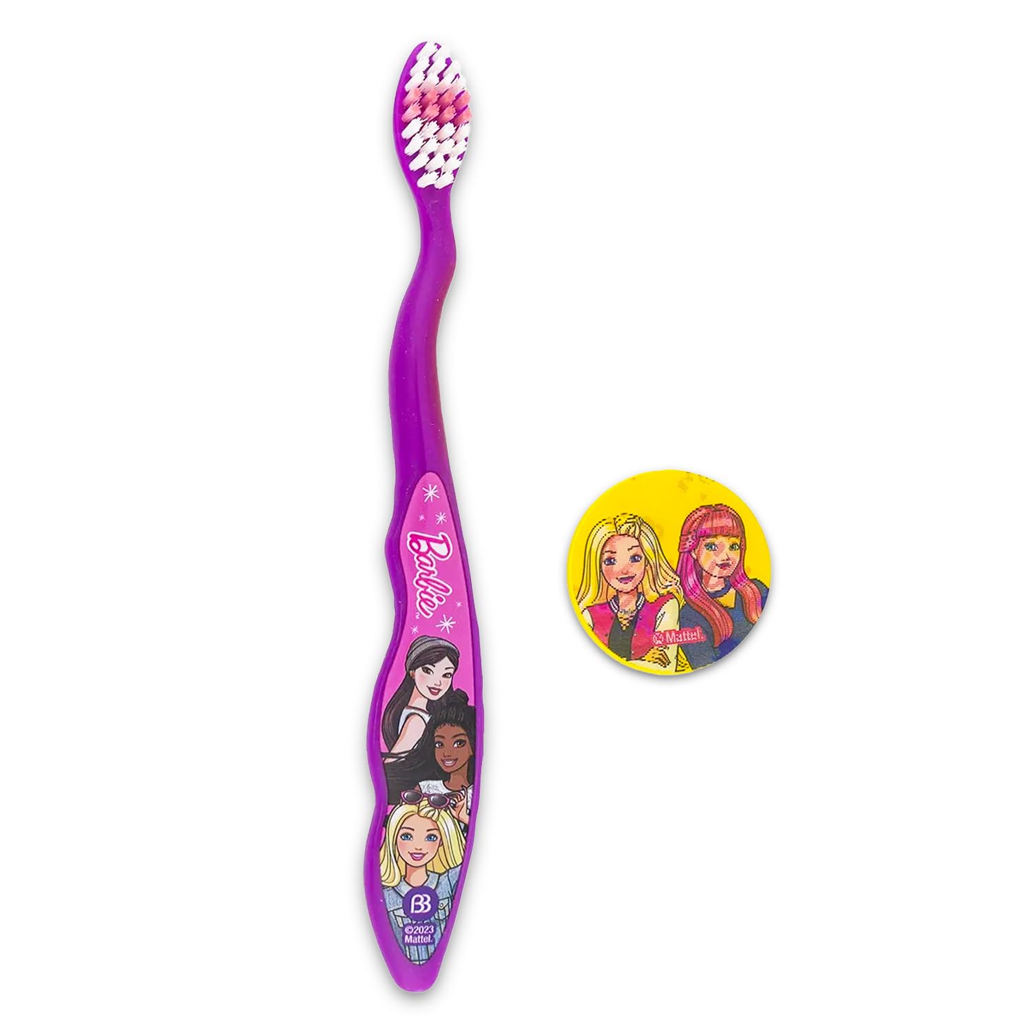 Barbie toothbrush with cover from the traveling kit