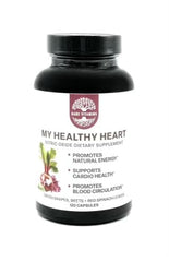 Bare Vitamins My Healthy Heart bottle and label