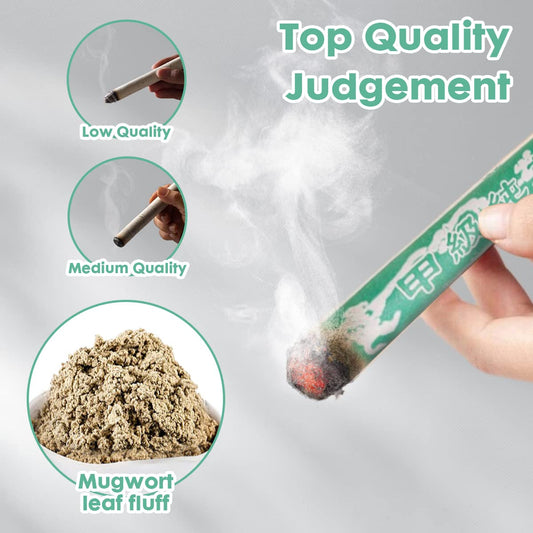 Box of 10 Barelove moxa sticks with high-purity mugwort wool