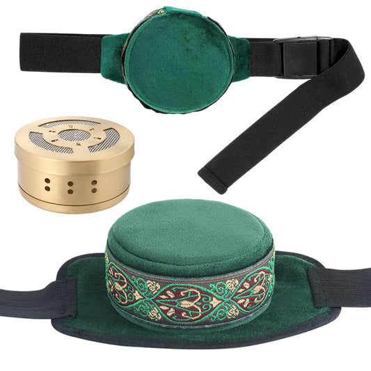 Barelove smokeless copper moxa box with lid open
