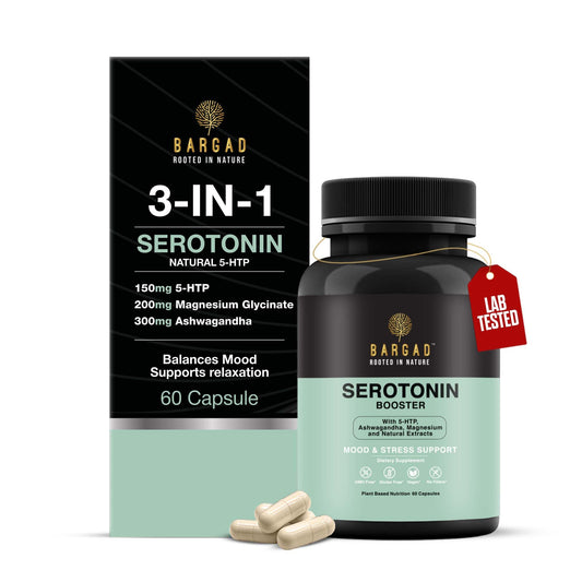Bargad Serotonin Support bottle with 60 capsules