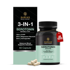 Bargad Serotonin Support bottle with 60 capsules