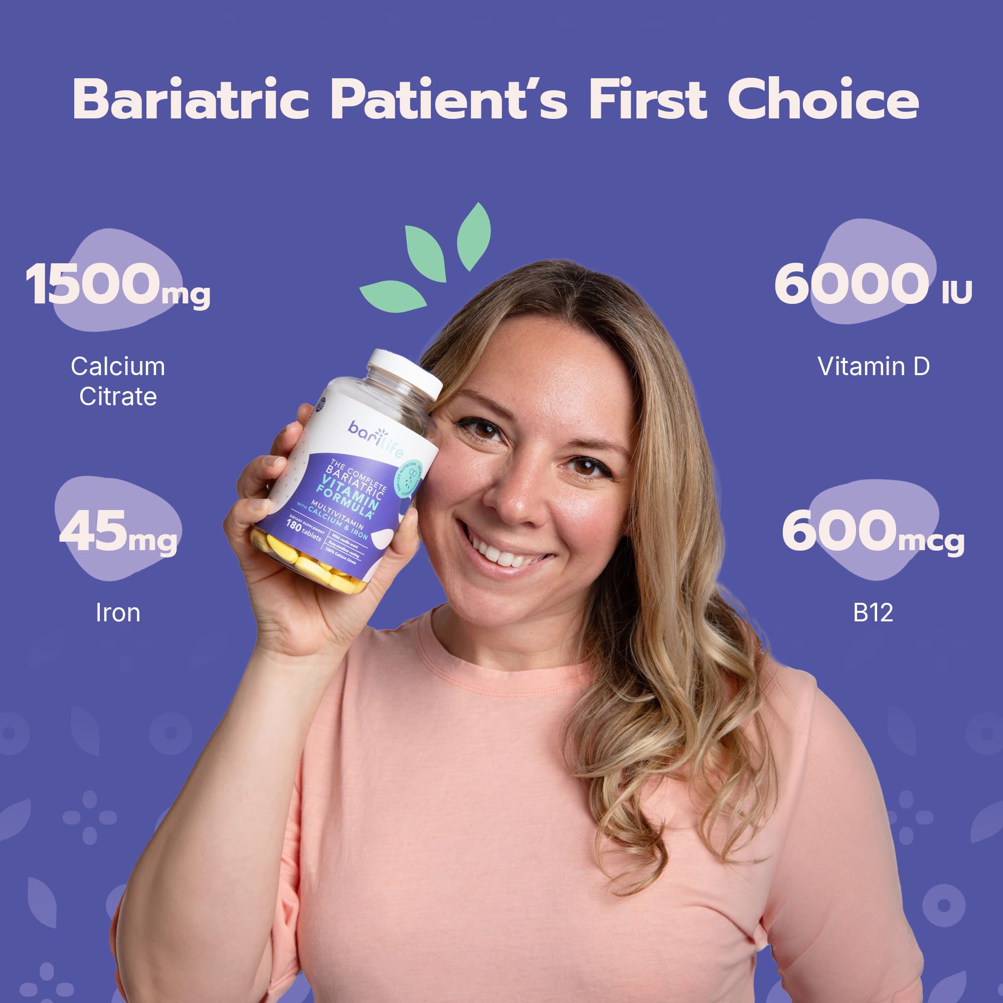 Bari Life Complete Bariatric Multivitamin bottle on a surface