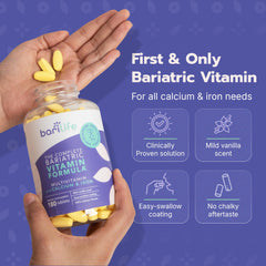 Iron component of Bari Life complete bariatric multivitamin