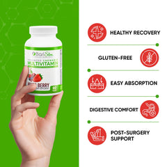 BariSlim label highlighting 22 vitamins and minerals