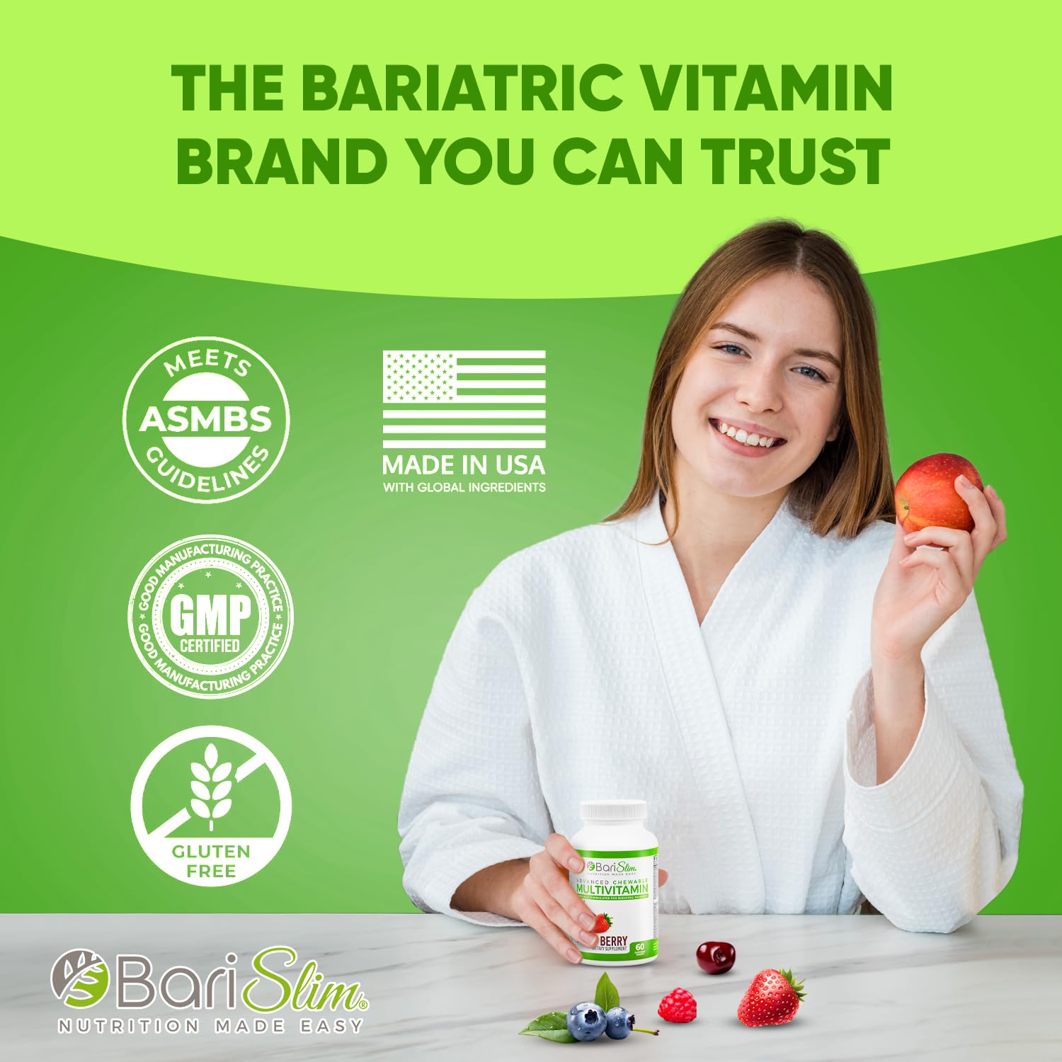 Sugar-free formula with no artificial colors or flavors