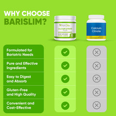 Serving size 600 mg calcium citrate per scoop
