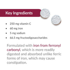 270-count bottle ready for daily iron support