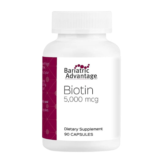 Bariatric Advantage Biotin 5000 mcg 90-count package