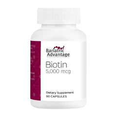 Bariatric Advantage Biotin 5000 mcg 90-count package