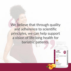 Bright product photo of Bariatric Advantage ADEK with Iron chewables
