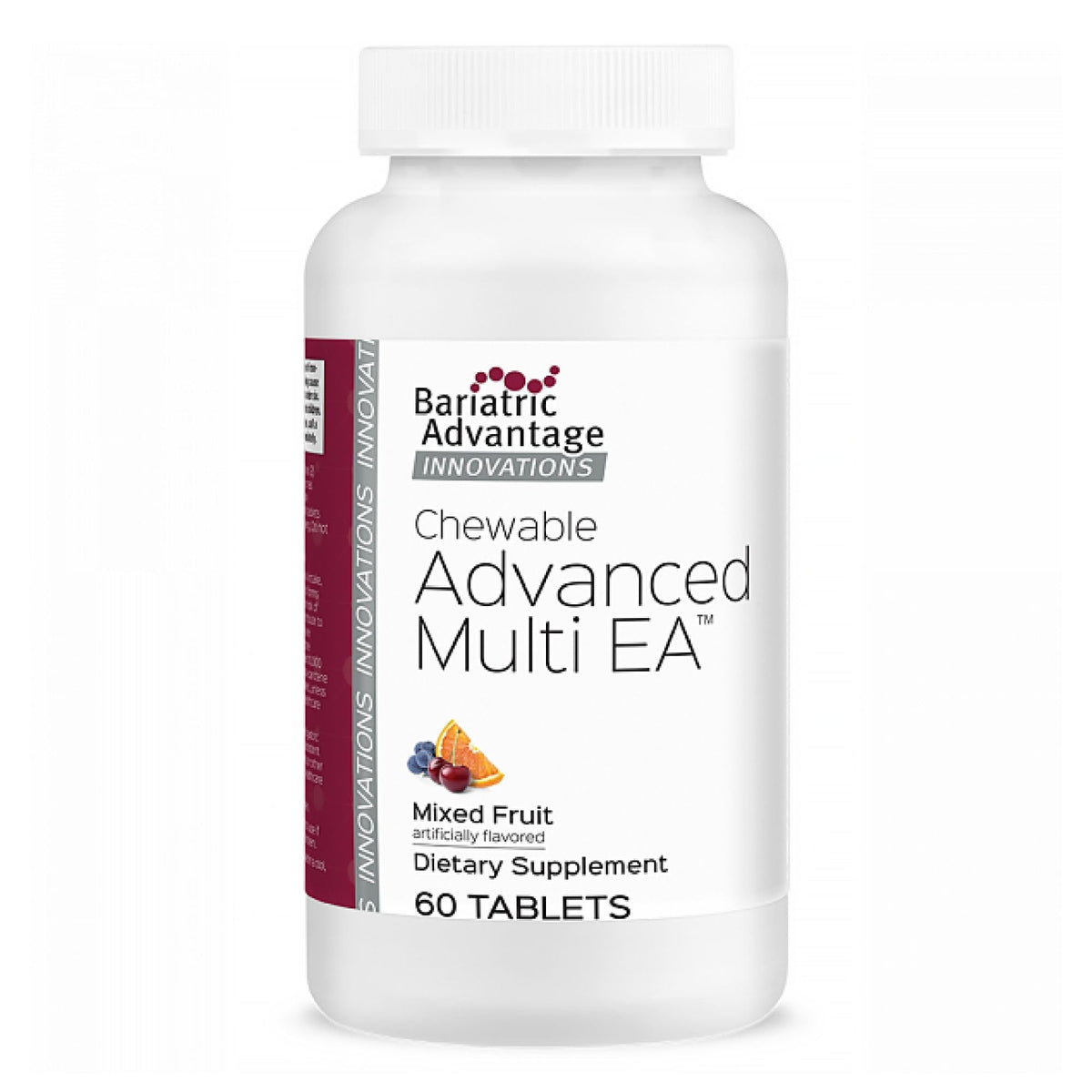 Bariatric Advantage Chewable Advanced Multi EA bottle and supplement facts