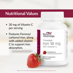 Chewable iron tablets product image