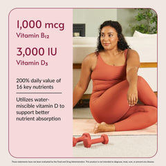 Bariatric Advantage Multi Chewy Bite nutrition facts panel highlights vitamin content.