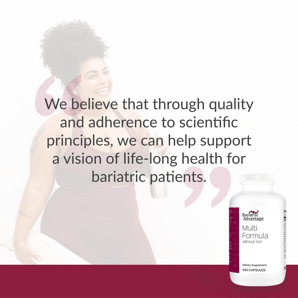 Supports lifelong health after bariatric surgery